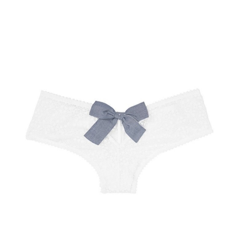 New VS bow cheeky panties size S - Picture 2 of 8